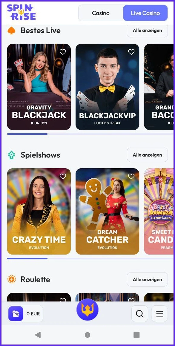 Spinrise Casino bietet neue Spielautomaten – Entdecke täglich frische Titel